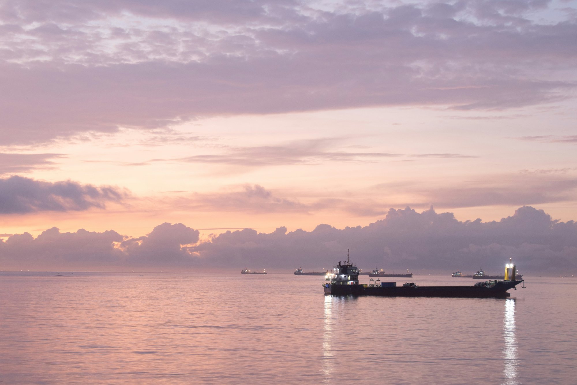 Vessels at Piraeus Anchorage