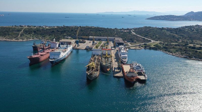 Kynosoura Dockyard at Salamis Island